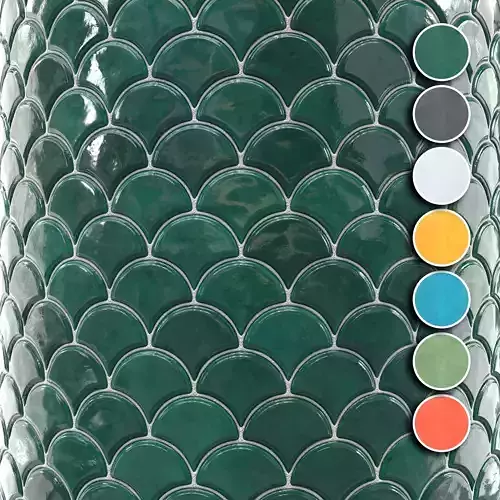 kitchen glaze tile PBR texture 006 Texture