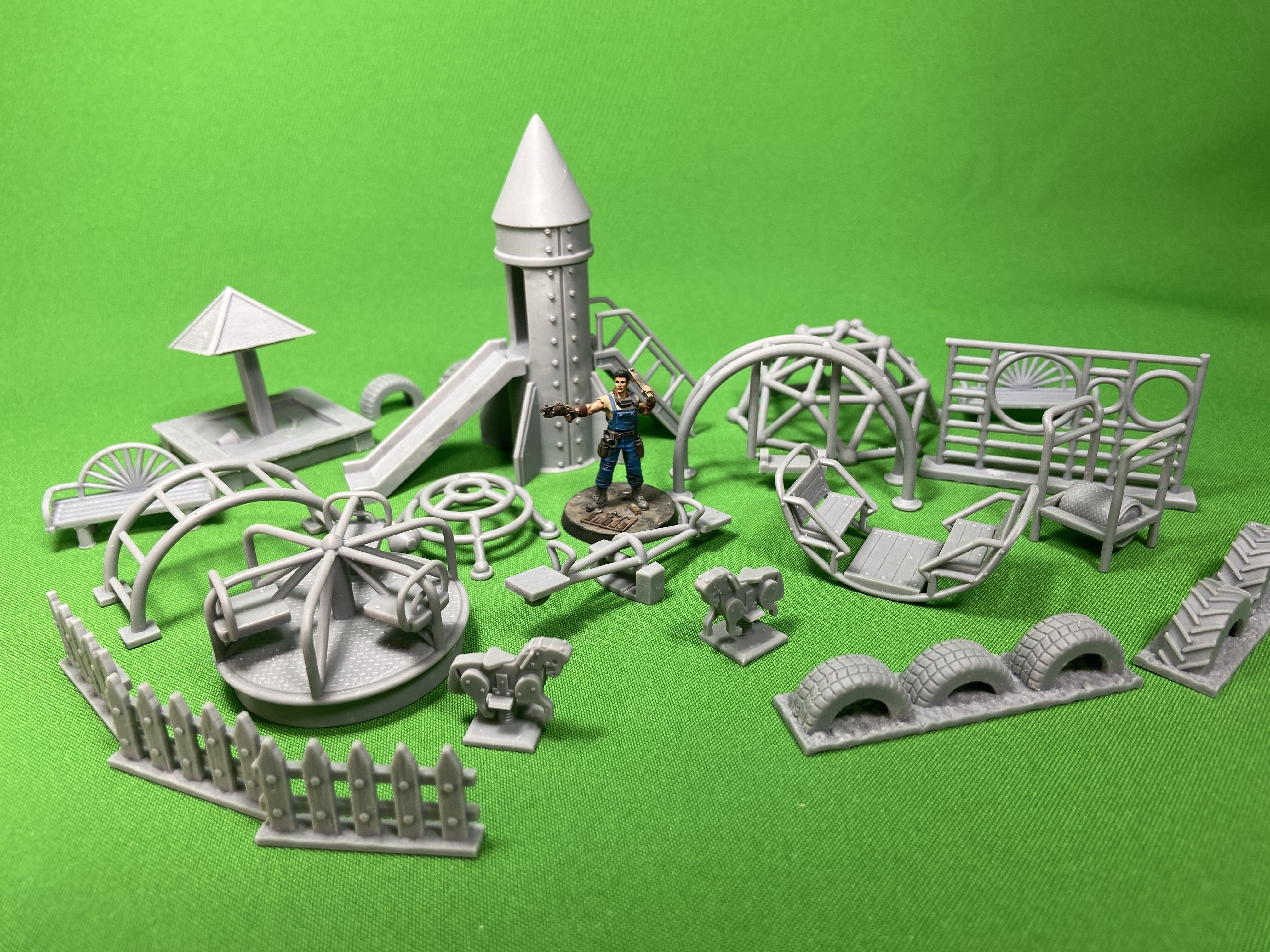 Soviet Playground 3D print model_1