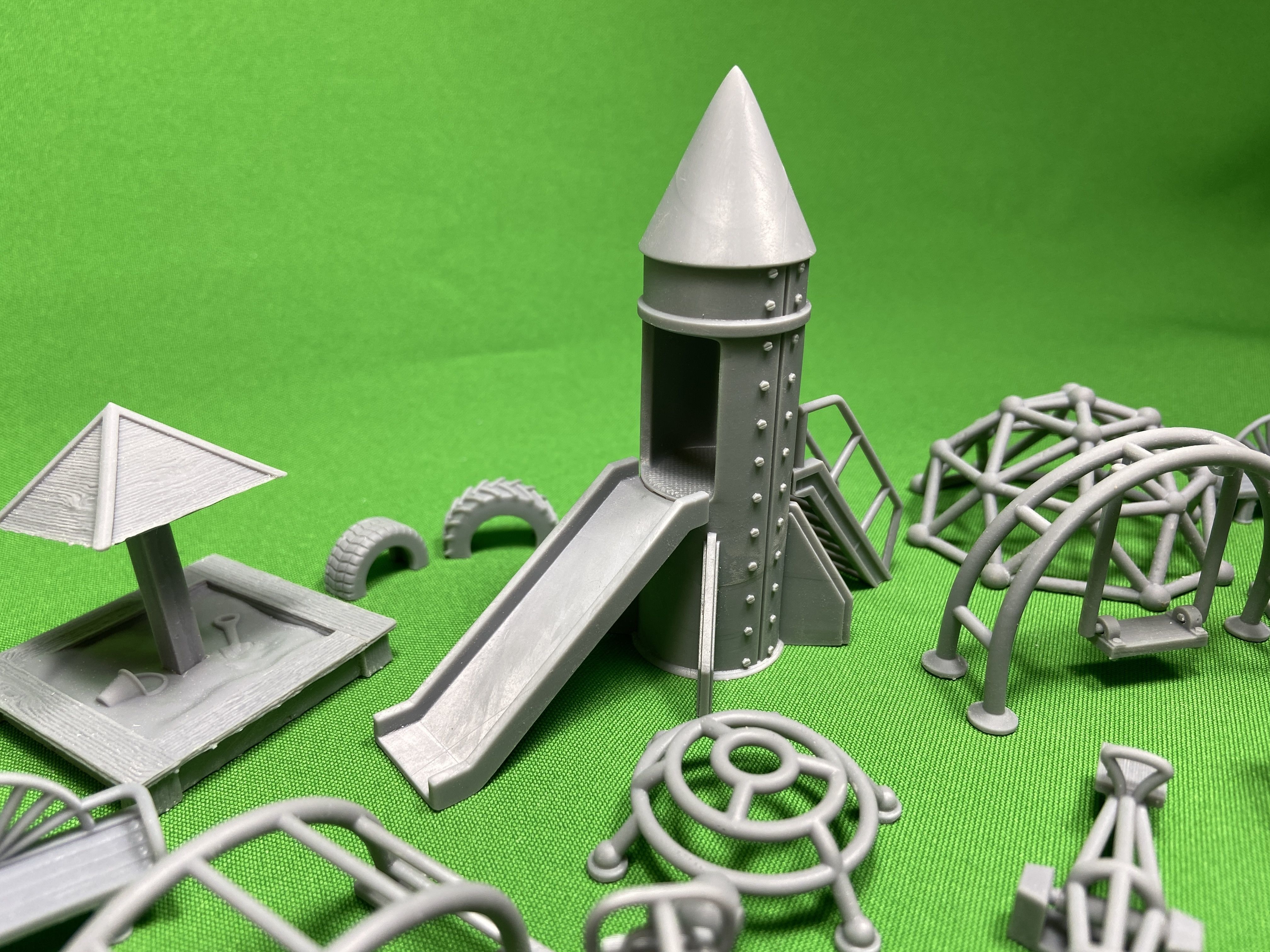 Soviet Playground 3D print model_4