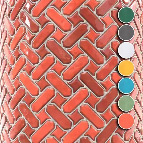 kitchen glaze tile PBR texture 009 Texture