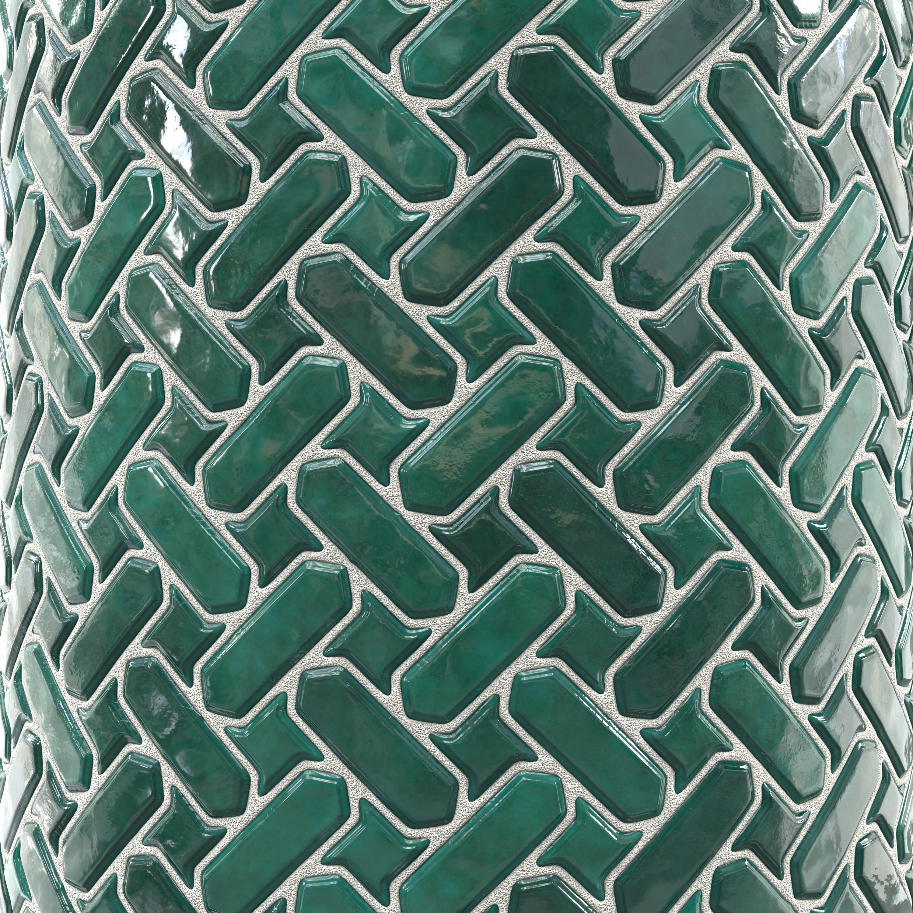 kitchen glaze tile PBR texture 009 Texture_3