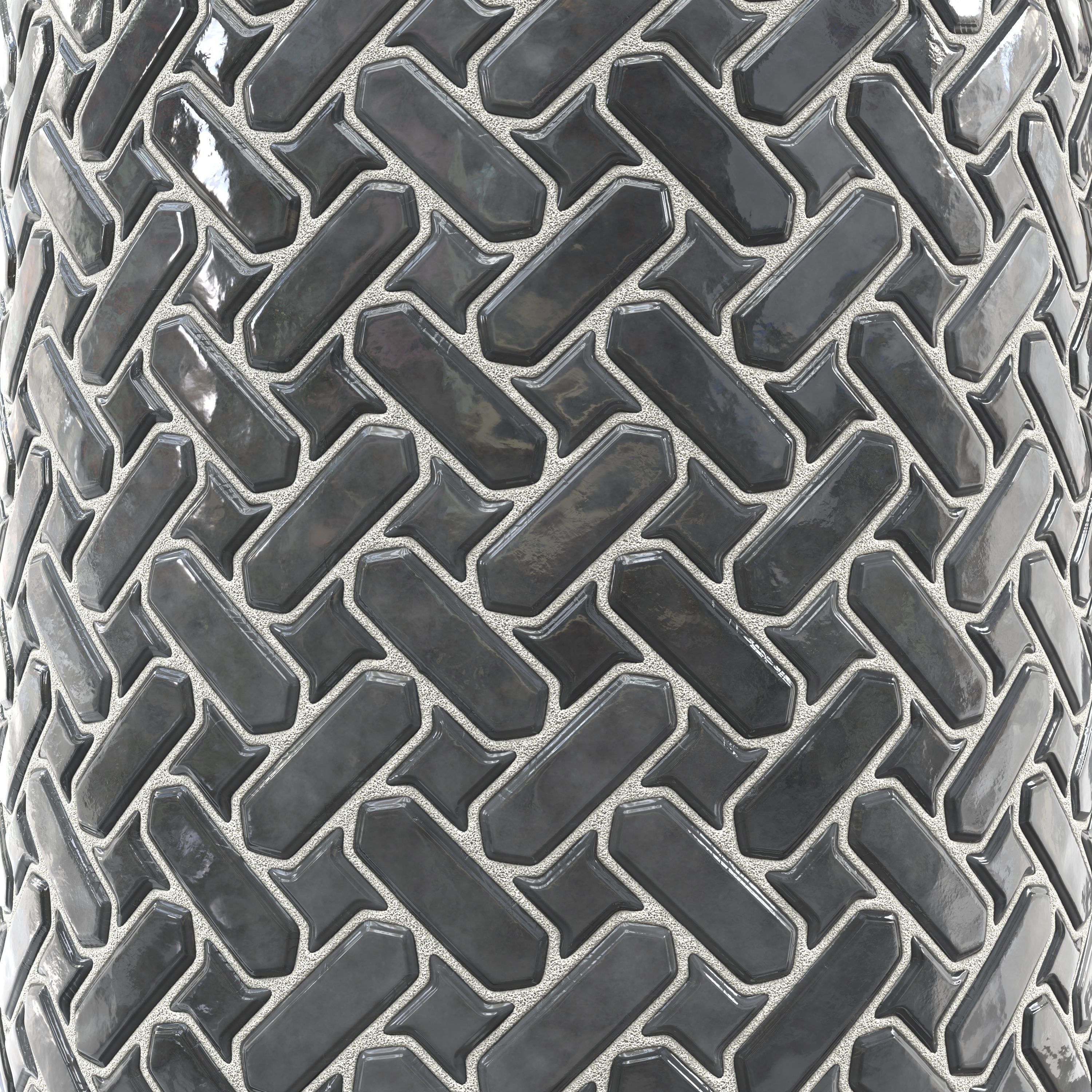 kitchen glaze tile PBR texture 009 Texture_6