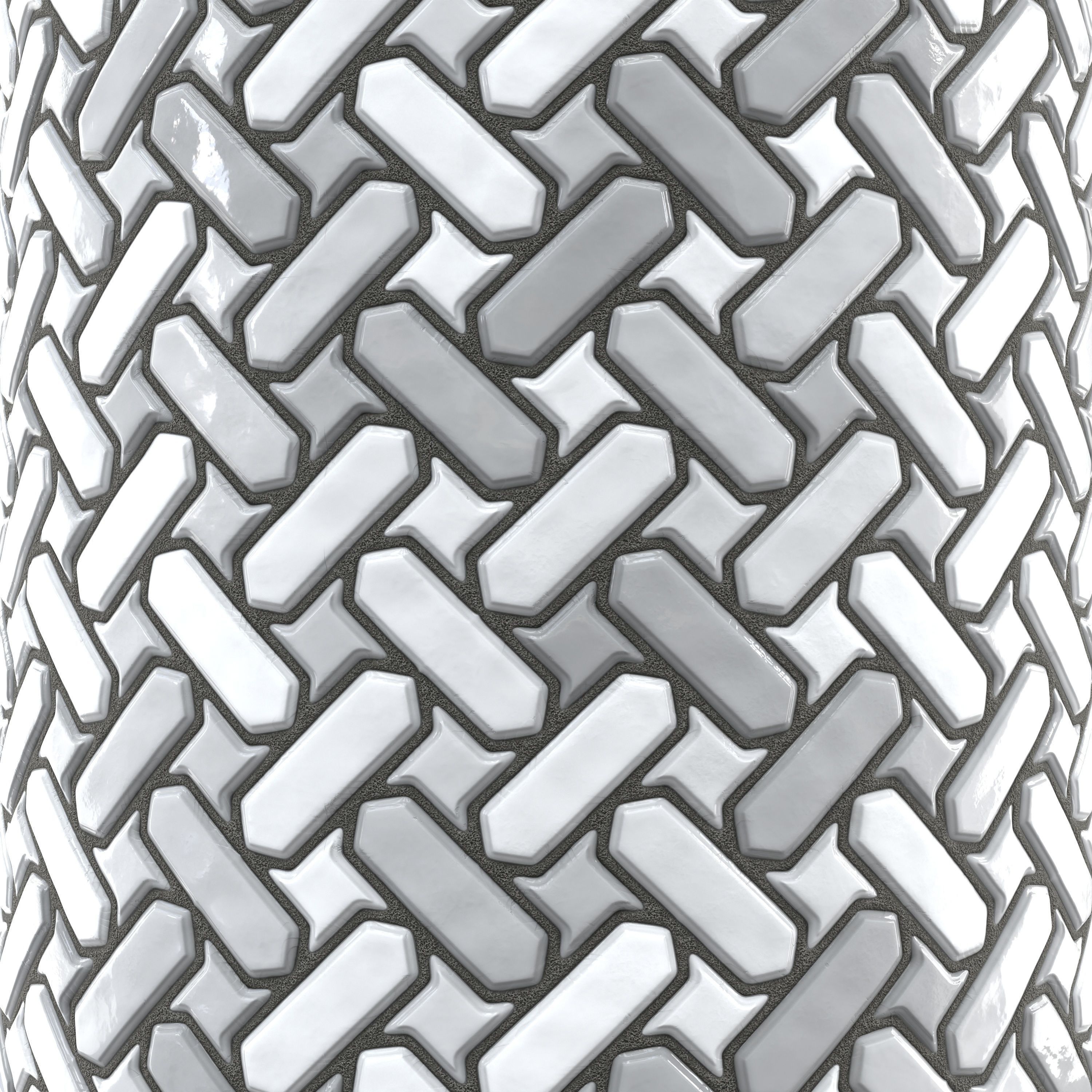 kitchen glaze tile PBR texture 009 Texture_9