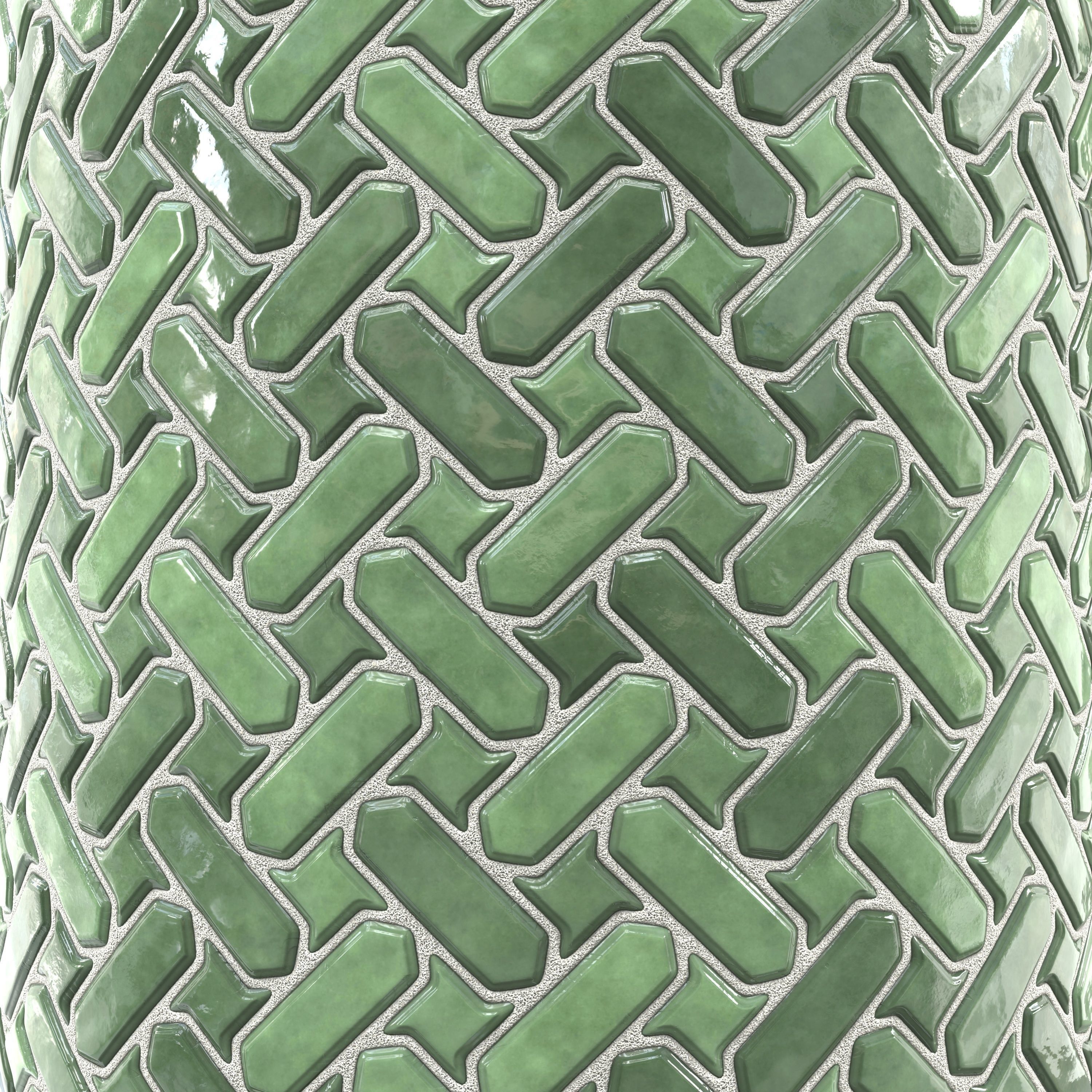 kitchen glaze tile PBR texture 009 Texture_5