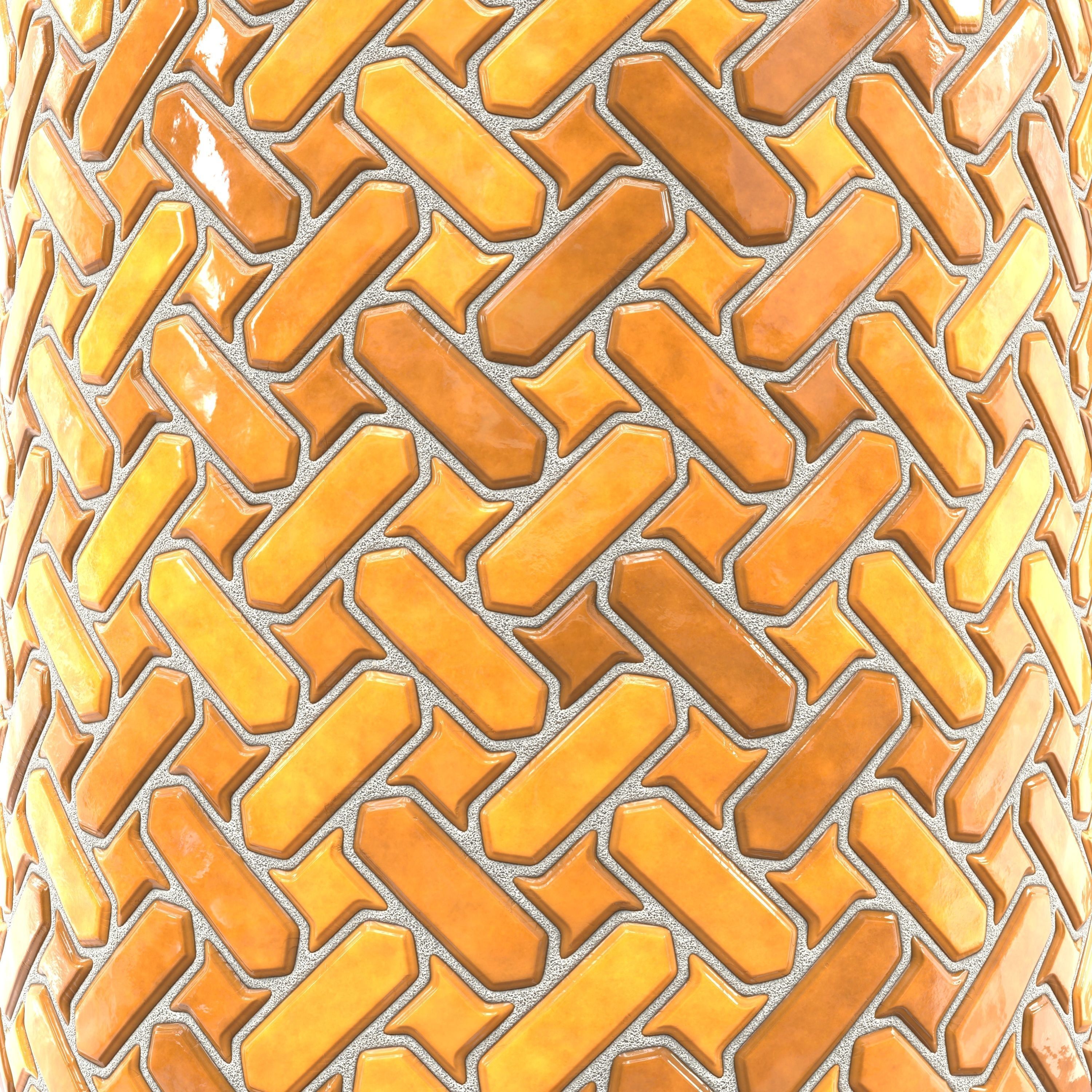 kitchen glaze tile PBR texture 009 Texture_8