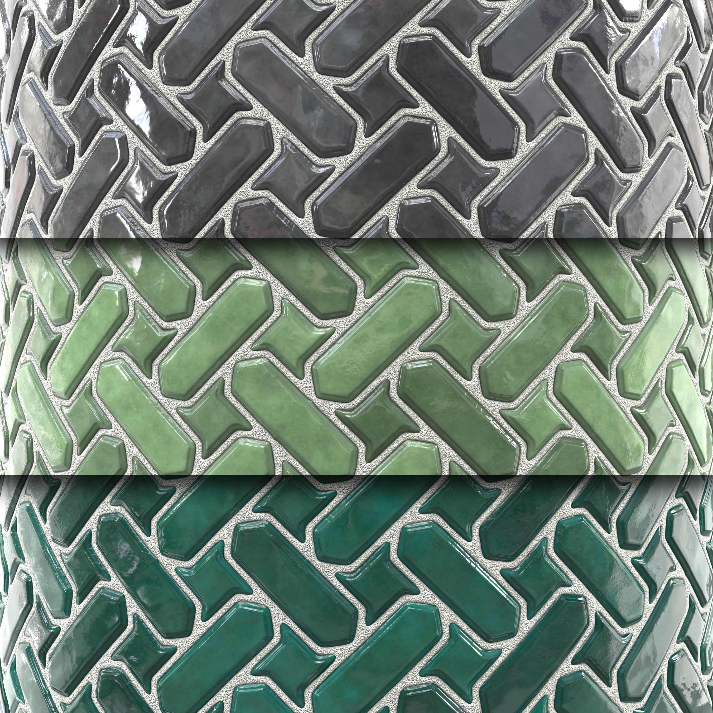 kitchen glaze tile PBR texture 009 Texture_1