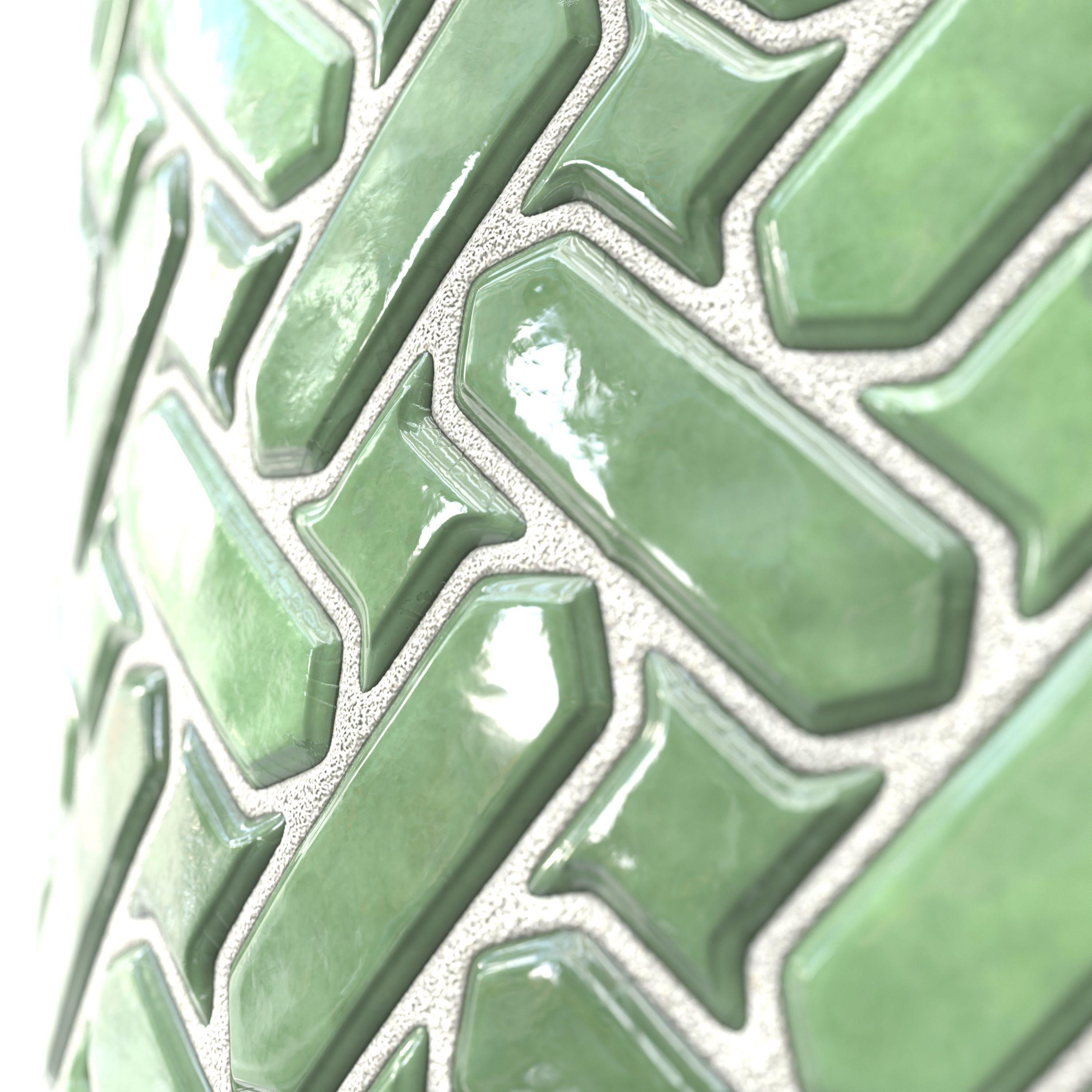 kitchen glaze tile PBR texture 009 Texture_12