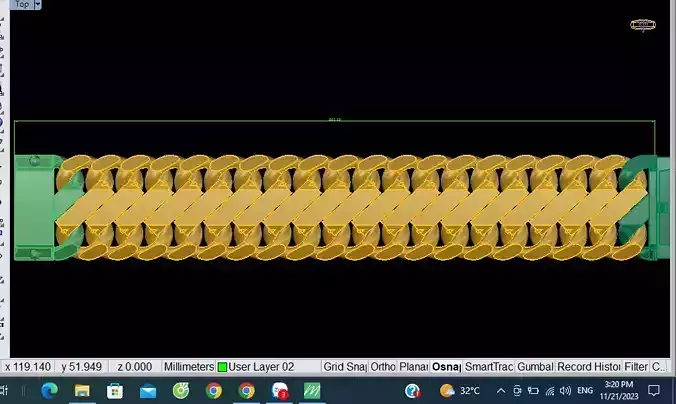 bracelet 3D print model