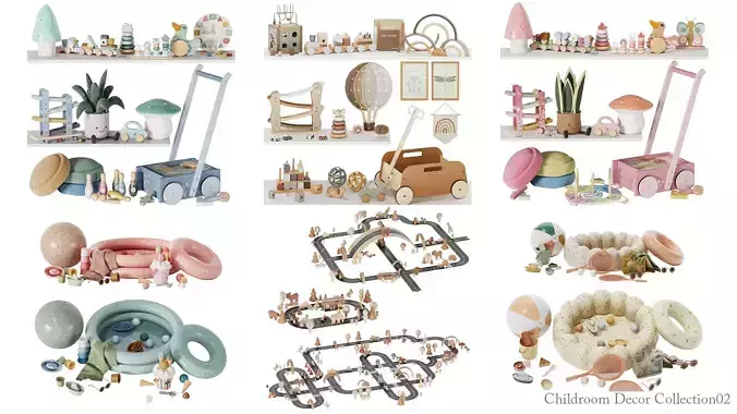 Childroom Decor Collection 02 