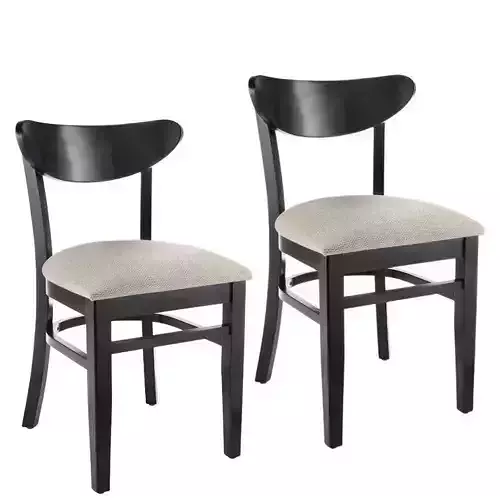 Fayette Wheat Fabric Side Chair 