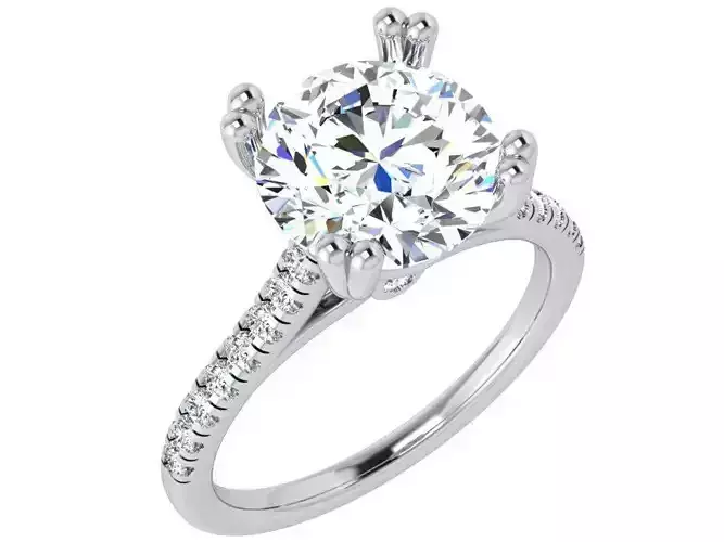 Round Diamond Ring 4805