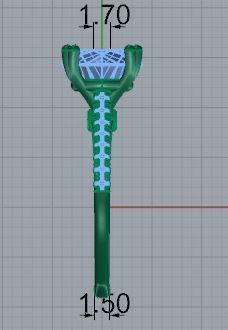 Round Diamond Ring 4805 3D print model_6