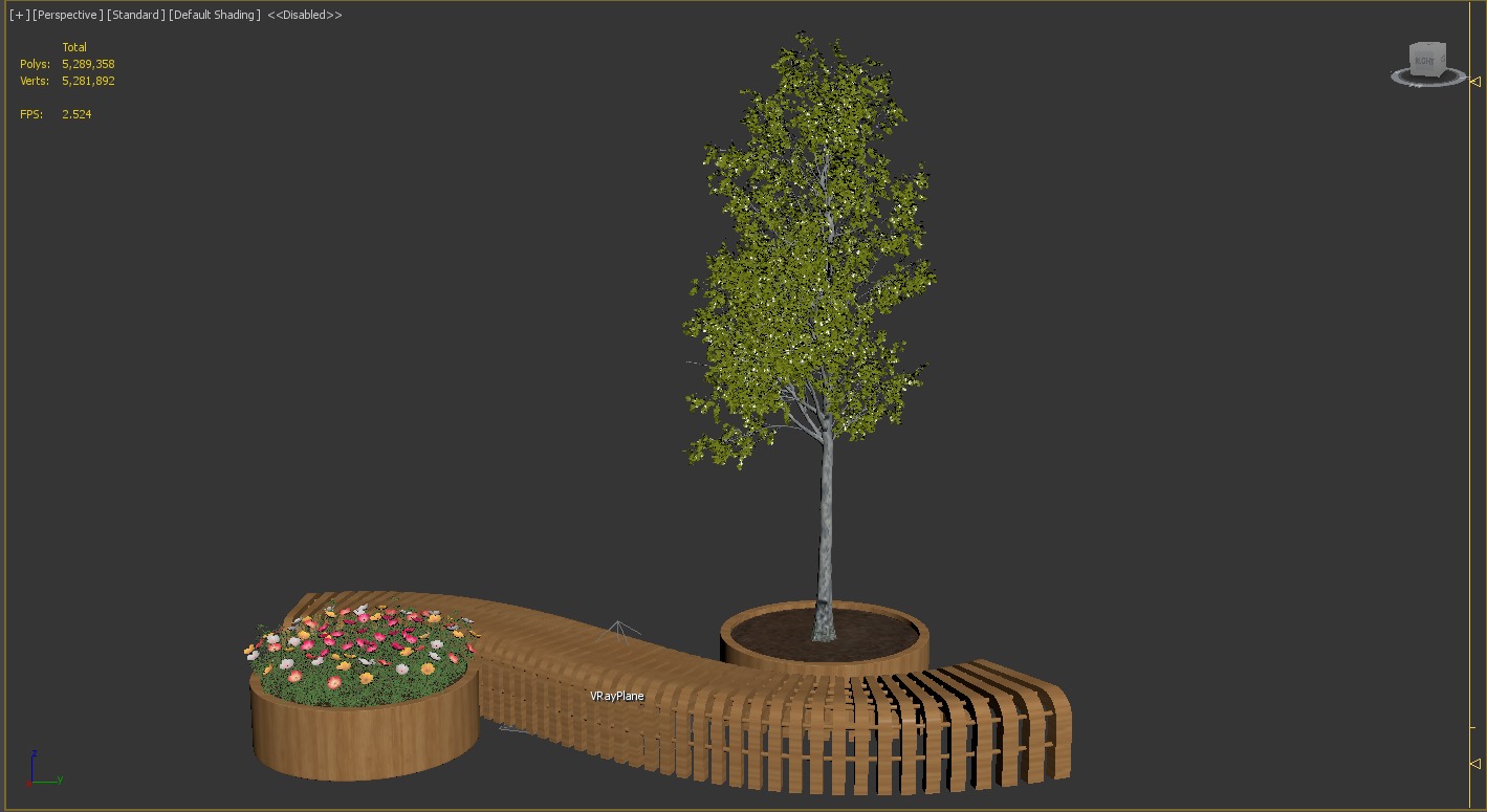 Seating parametric Free 3D model_6