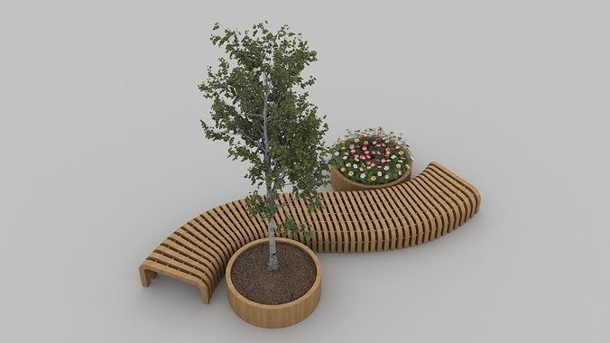 Seating parametric Free 3D model