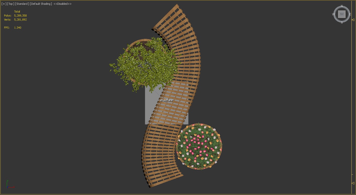 Seating parametric Free 3D model_5