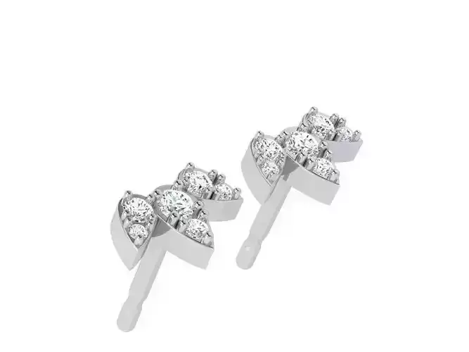 Diamond Stud Earring 4808