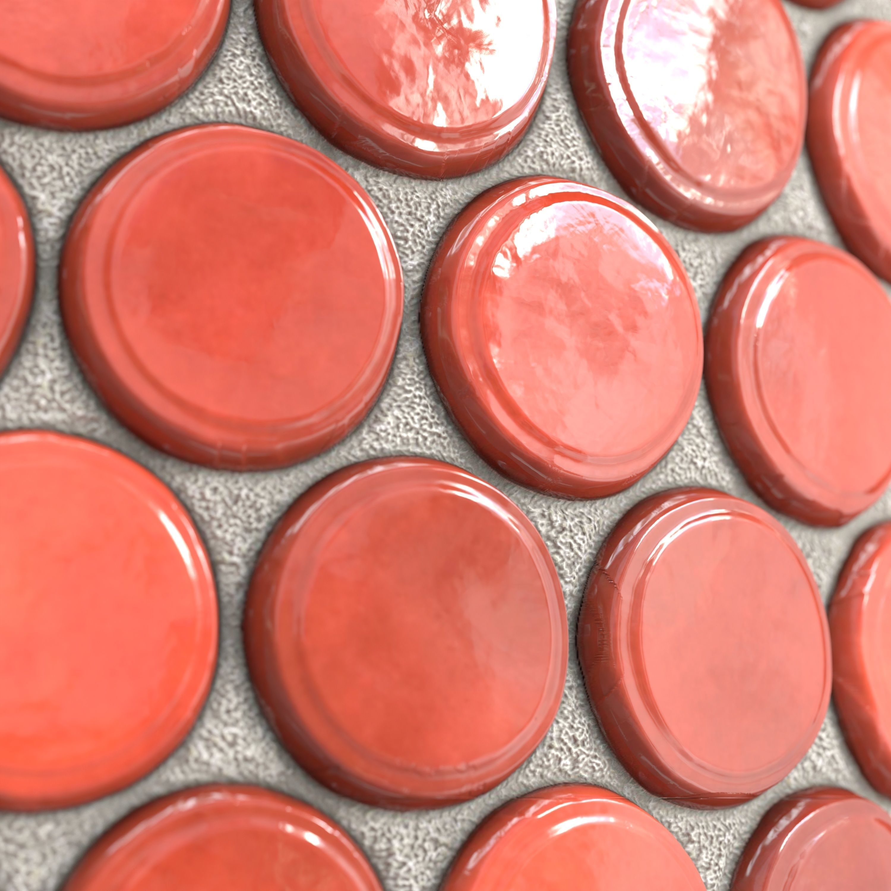 kitchen glaze tile PBR texture 011 Texture_14