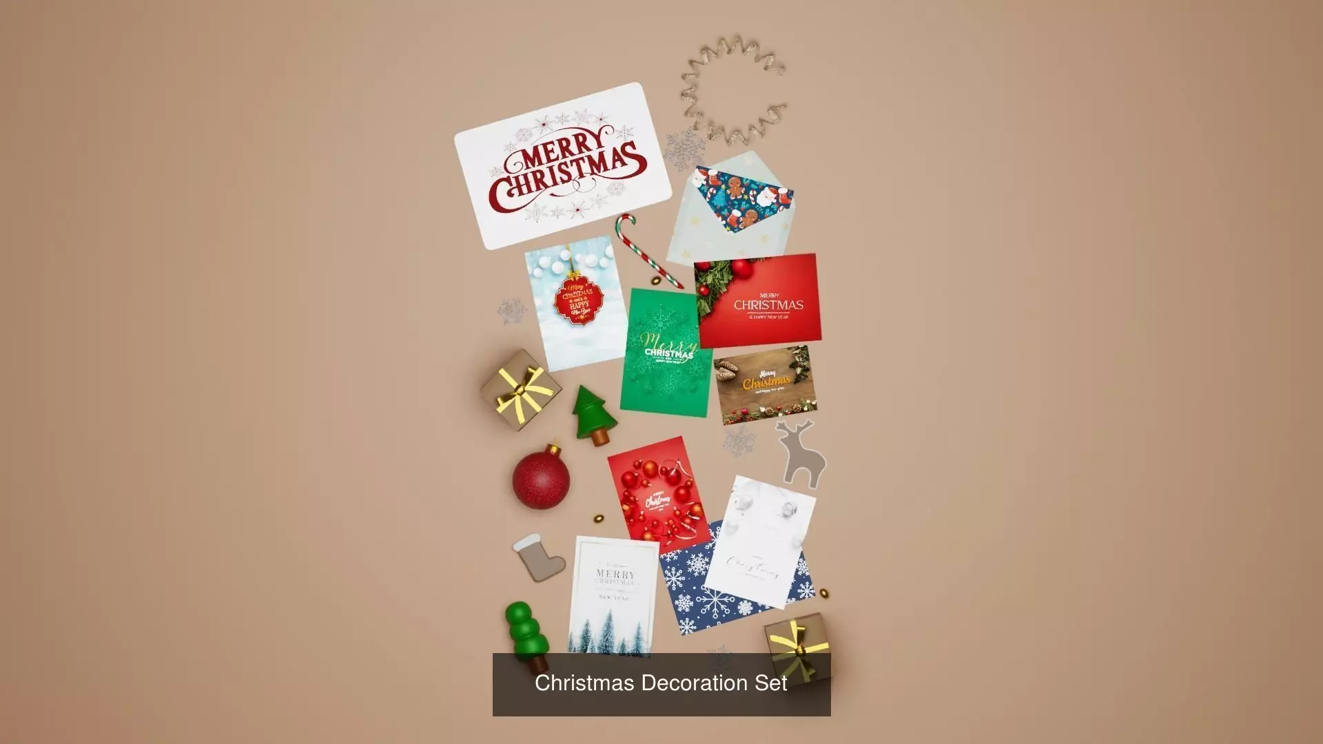 Christmas Set 3D Model Collection_0