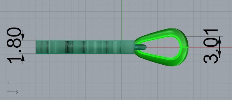 Map Pendant 4814 3D print model_6