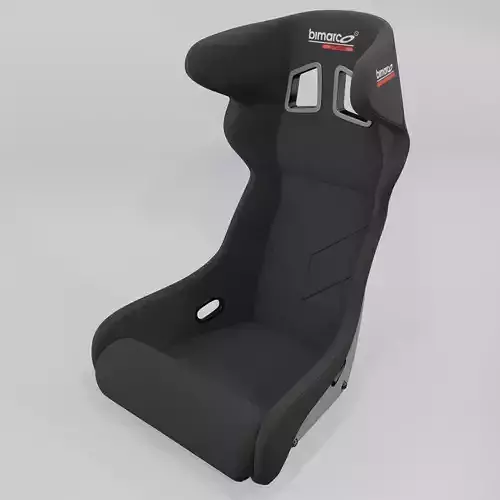 Bimarco Dynamic Racing Bucket Seat Black 3D model