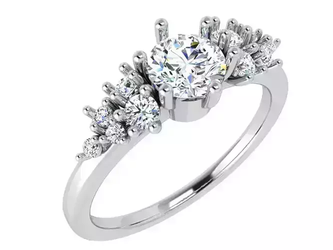 Round Diamond Ring 4818