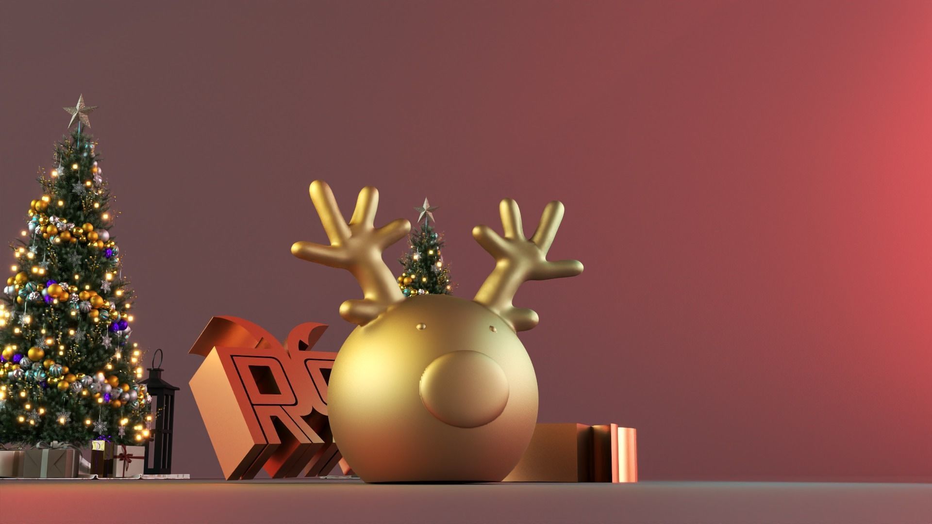 snowman deer cute decor 3D print model_6