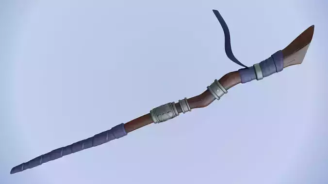 FERN SOUSOU NO FRIEREN BEYOND JOURNEY END COSPLAY staff 3D print model