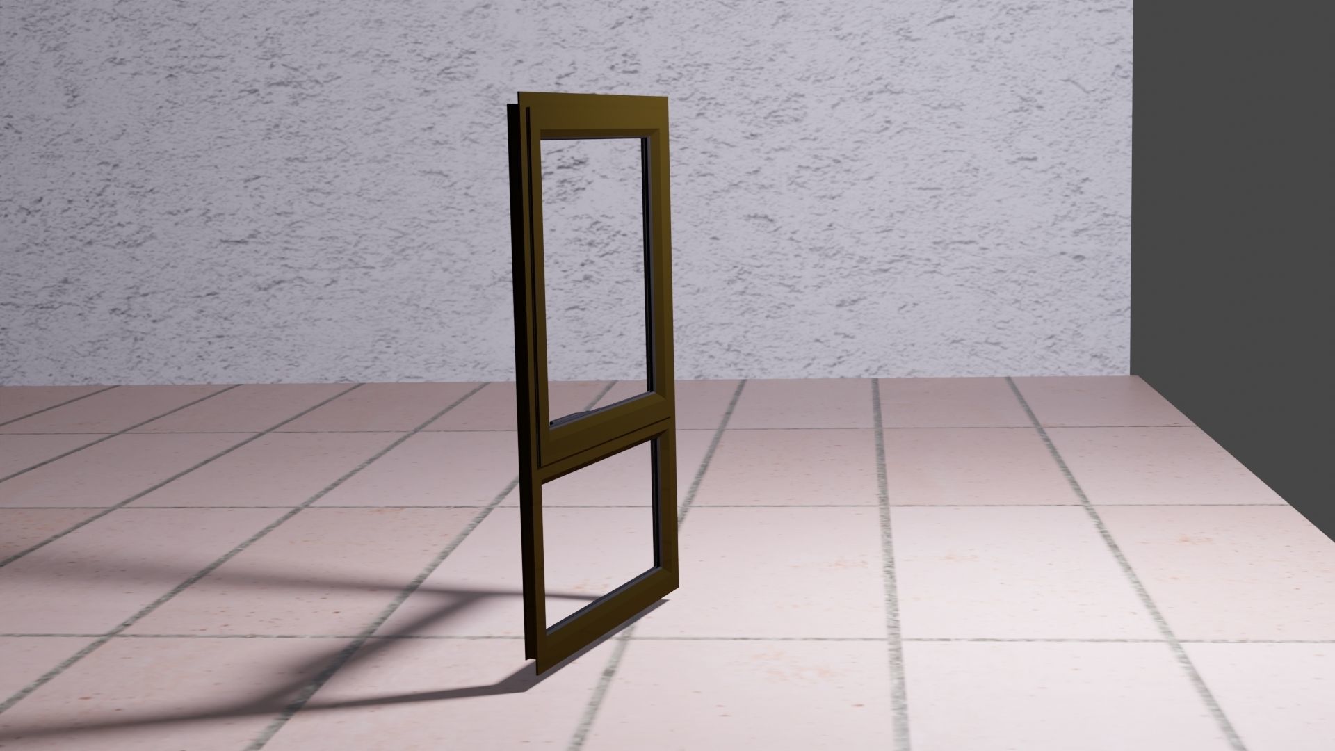 ALUMINIUM Window PT69 3D model_1