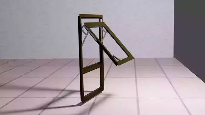 ALUMINIUM Window PT69 3D model