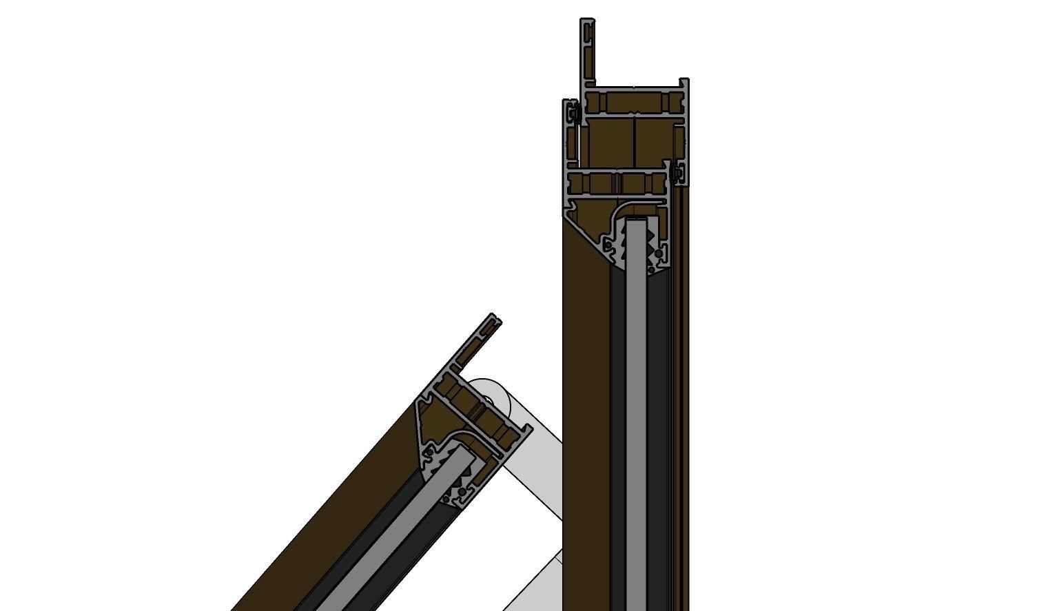 ALUMINIUM Window PT69 3D model_7