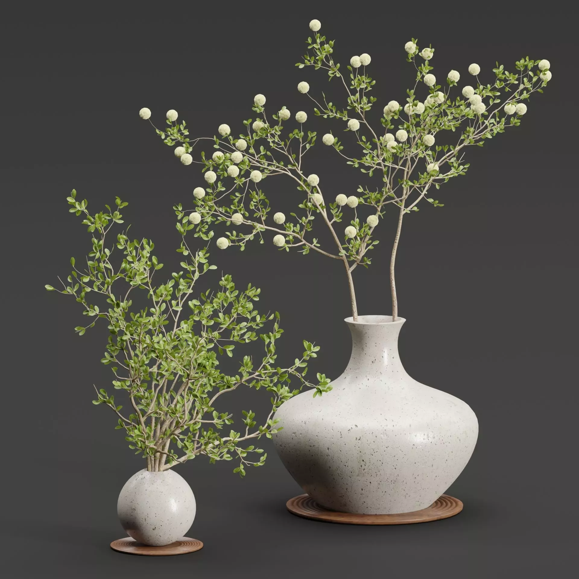 Decorative Branches vol 163-Blender 3D model