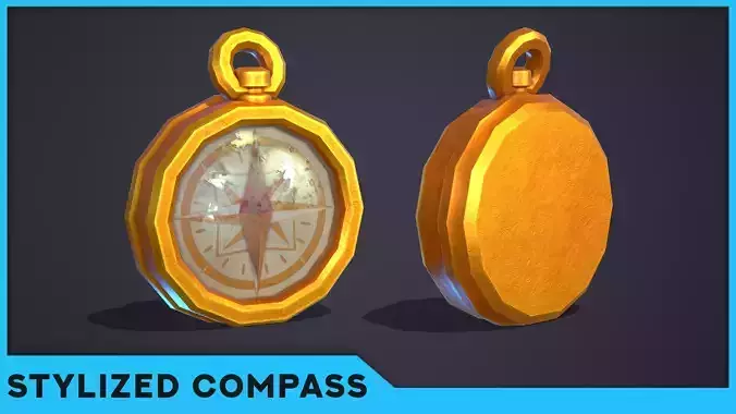 Emberlight Stylized Compass