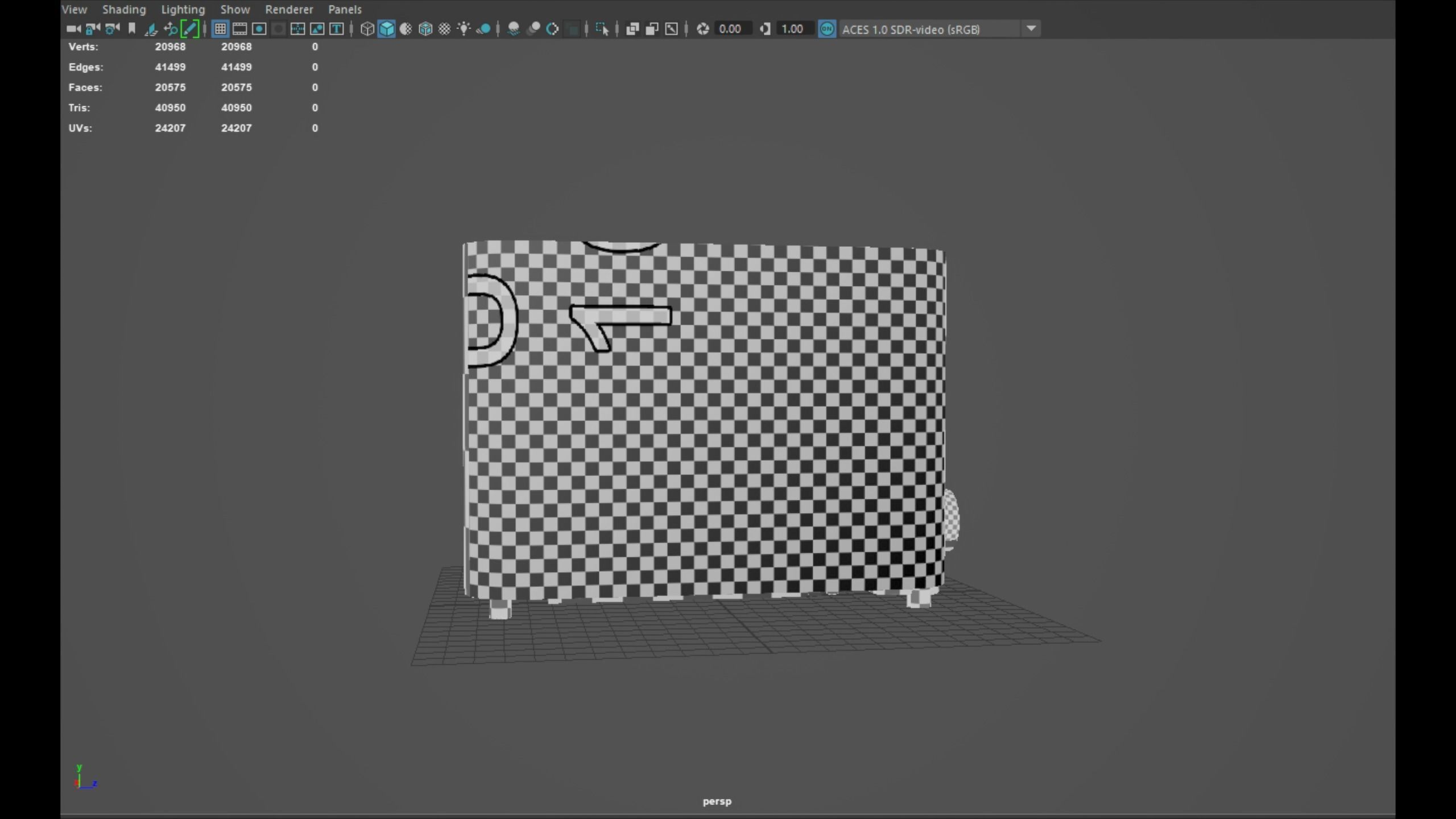 Single Slice Cool Touch Toaster Digitally Crafted Toaster 3D model_6