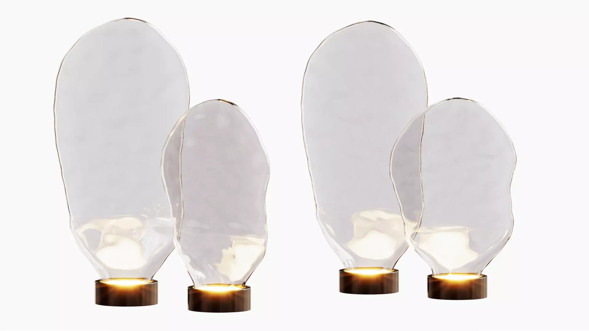 Table lamp Lamp F69 3D model