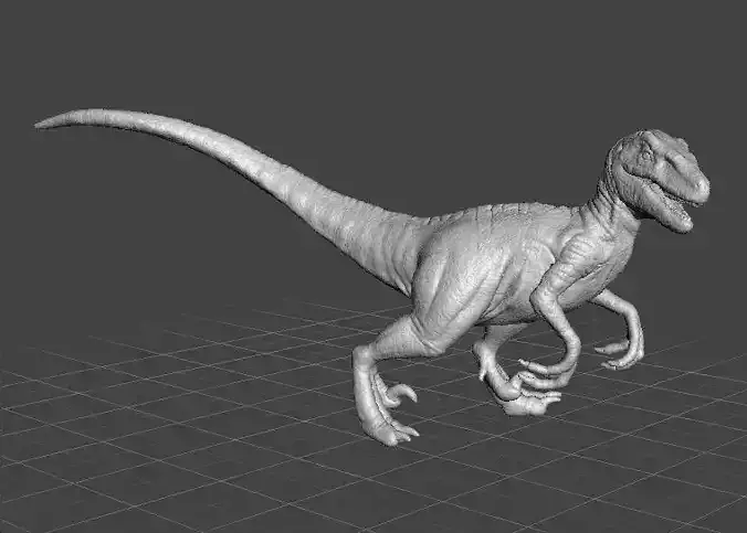 JP RAPTOR DINOSAUR FIGURE MODEL ANIMAL CREATURE WILDLIFE 3D print model