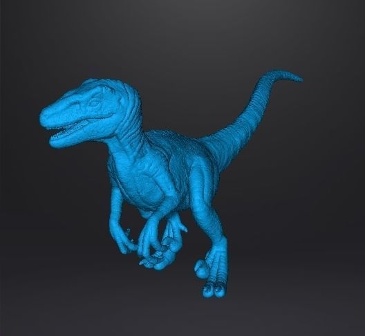 JP RAPTOR DINOSAUR FIGURE MODEL ANIMAL CREATURE WILDLIFE 3D print model_8