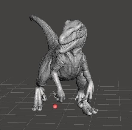 JP RAPTOR DINOSAUR FIGURE MODEL ANIMAL CREATURE WILDLIFE 3D print model_1