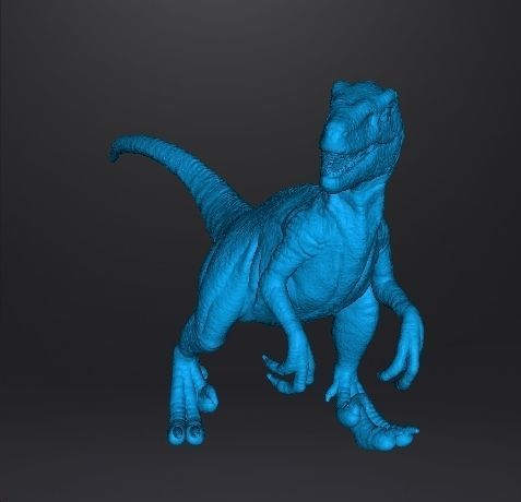 JP RAPTOR DINOSAUR FIGURE MODEL ANIMAL CREATURE WILDLIFE 3D print model_6