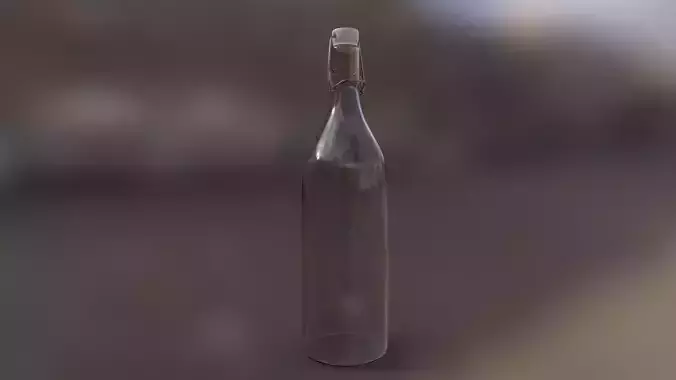 Glass Water Bottle