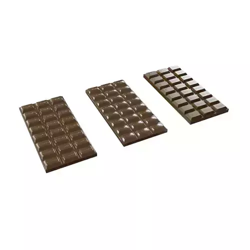 Chocolate Bar - Choclux Free low-poly 3D model