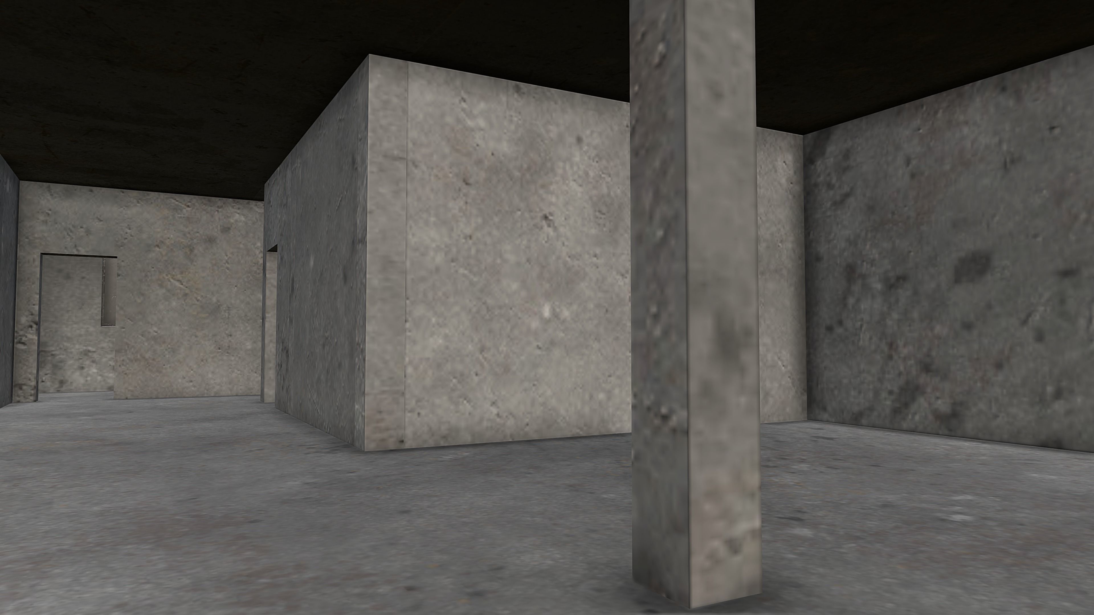 Middle East Building Low-poly 3D model_9