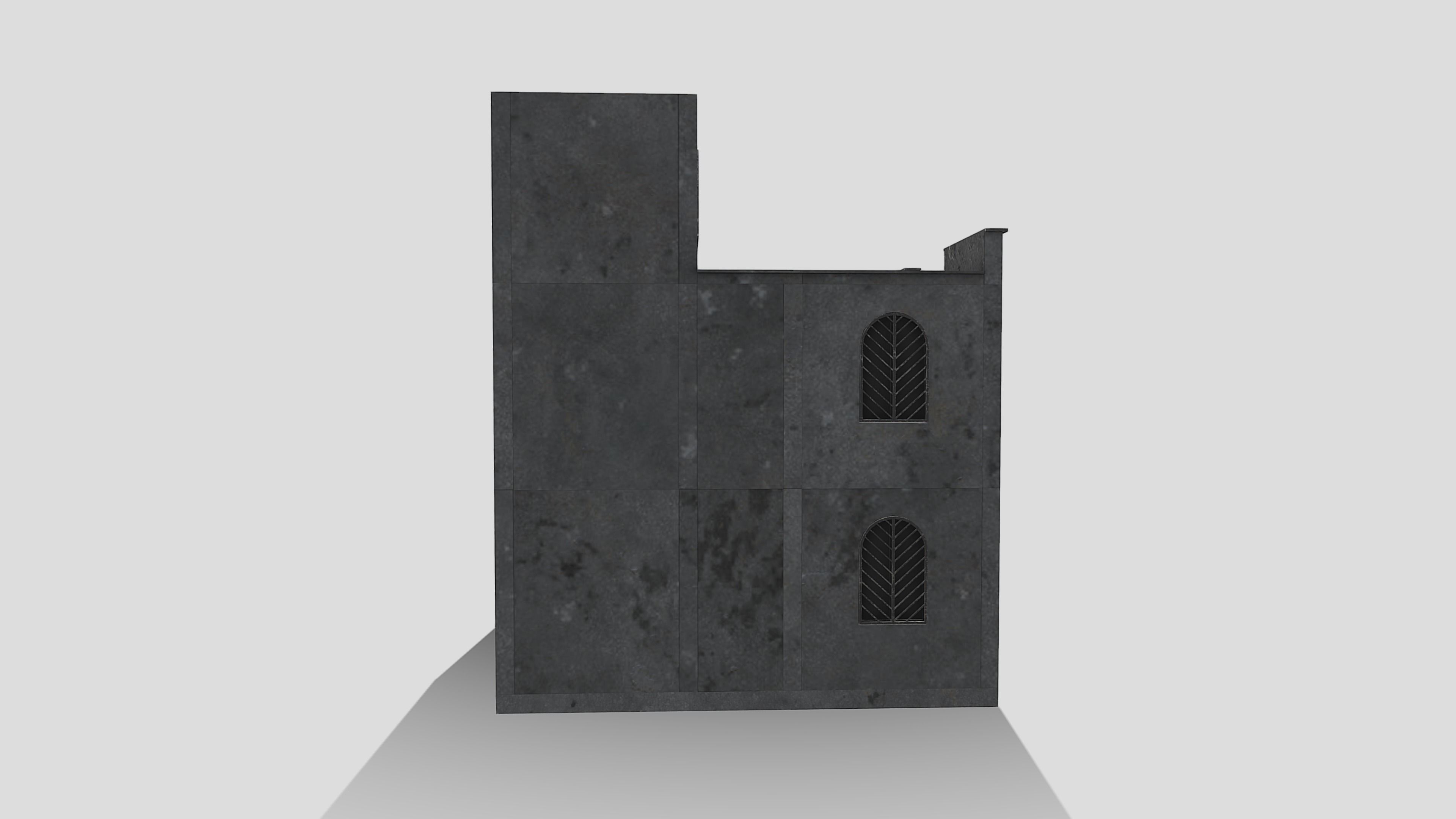 Middle East Building Low-poly 3D model_10