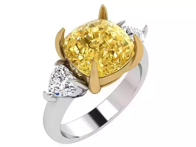 Three Stone Ring 4823