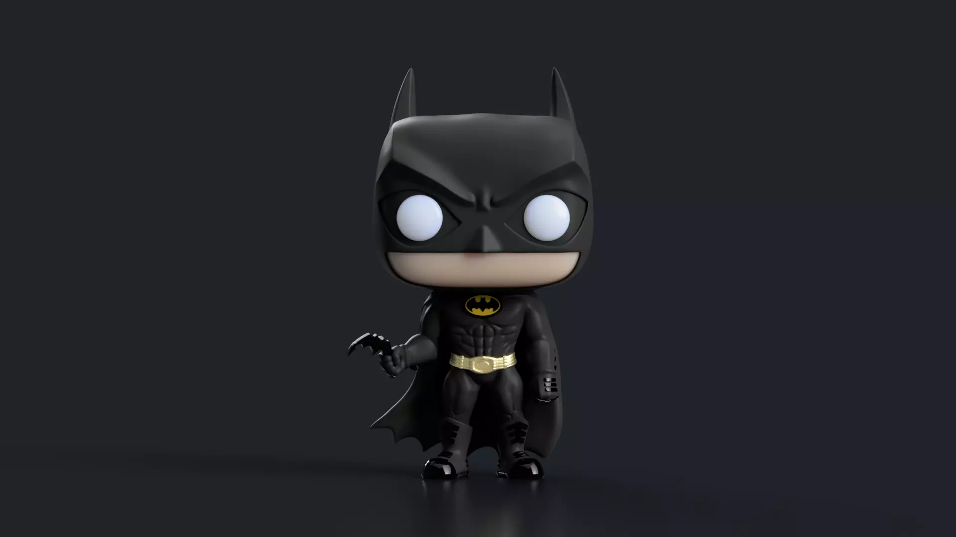 Batman 89 funko pop 3D print model_0