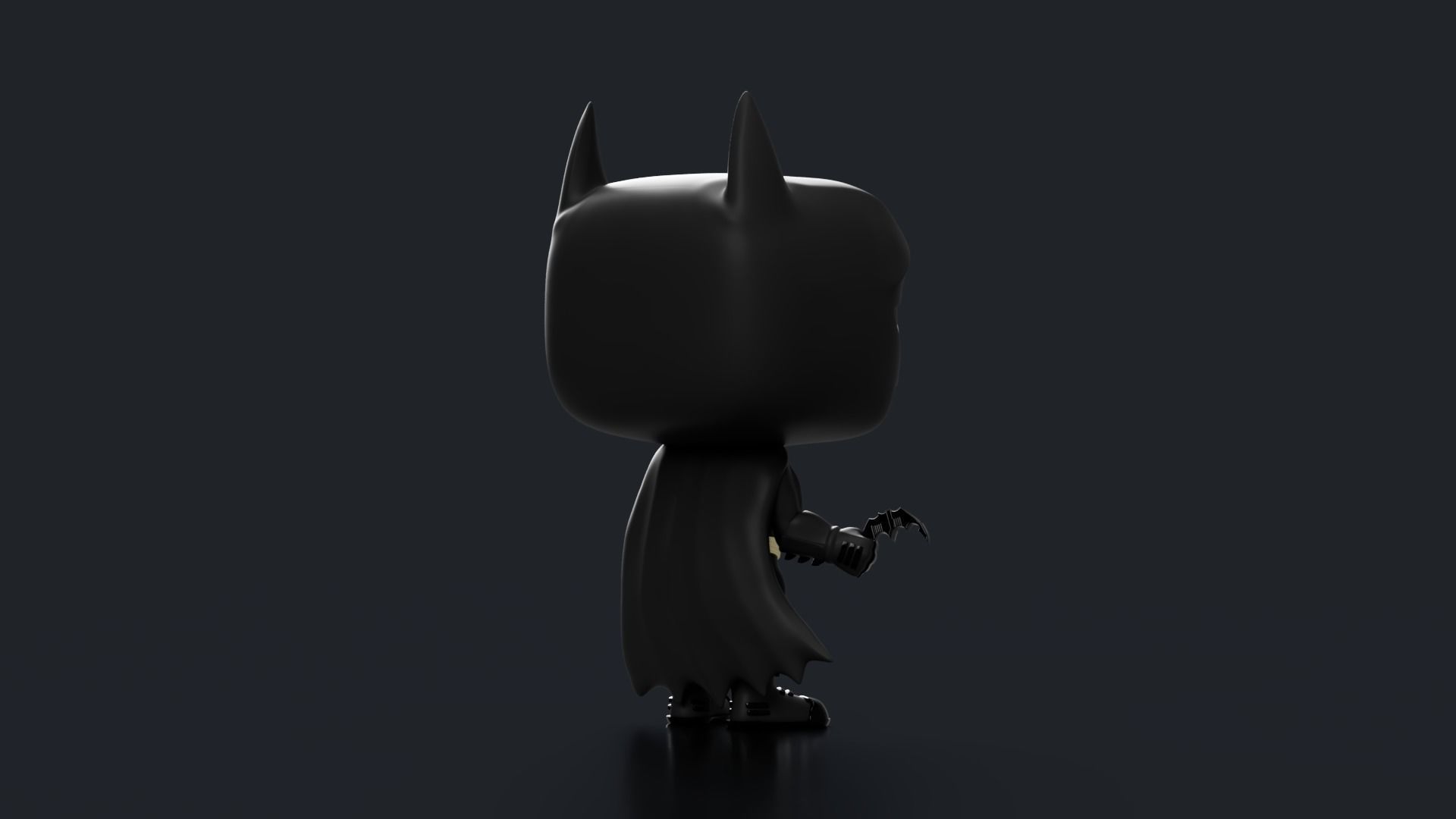 Batman 89 funko pop 3D print model_4