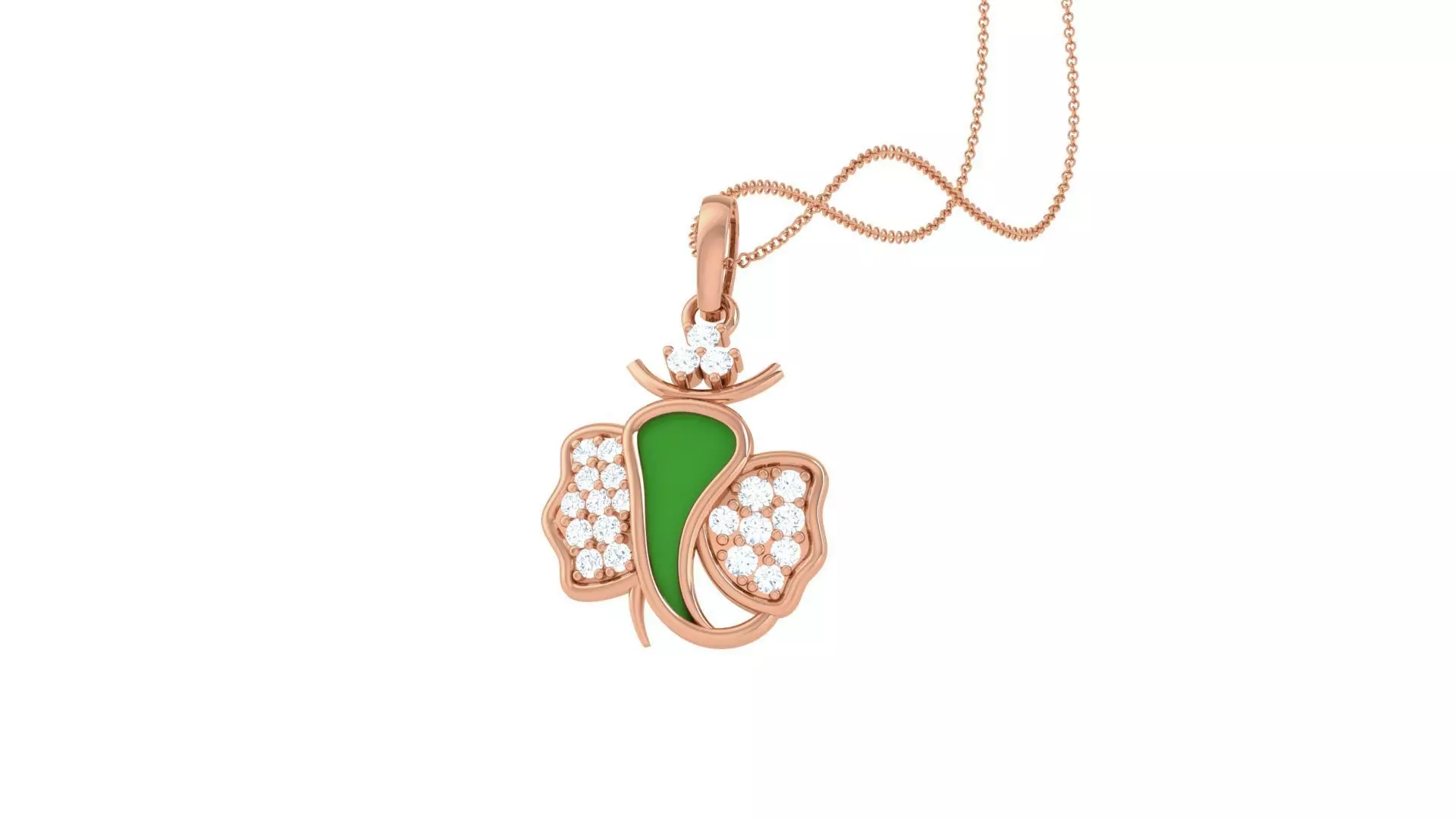 Spiritual Ganesha Pendant 3D print model_0