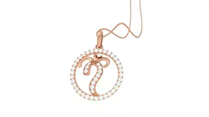 Spiritual Om Pendant 3D print model