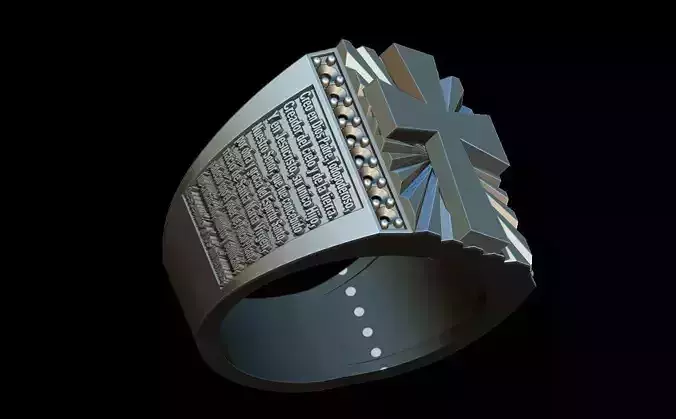 Cross ring - credo ring