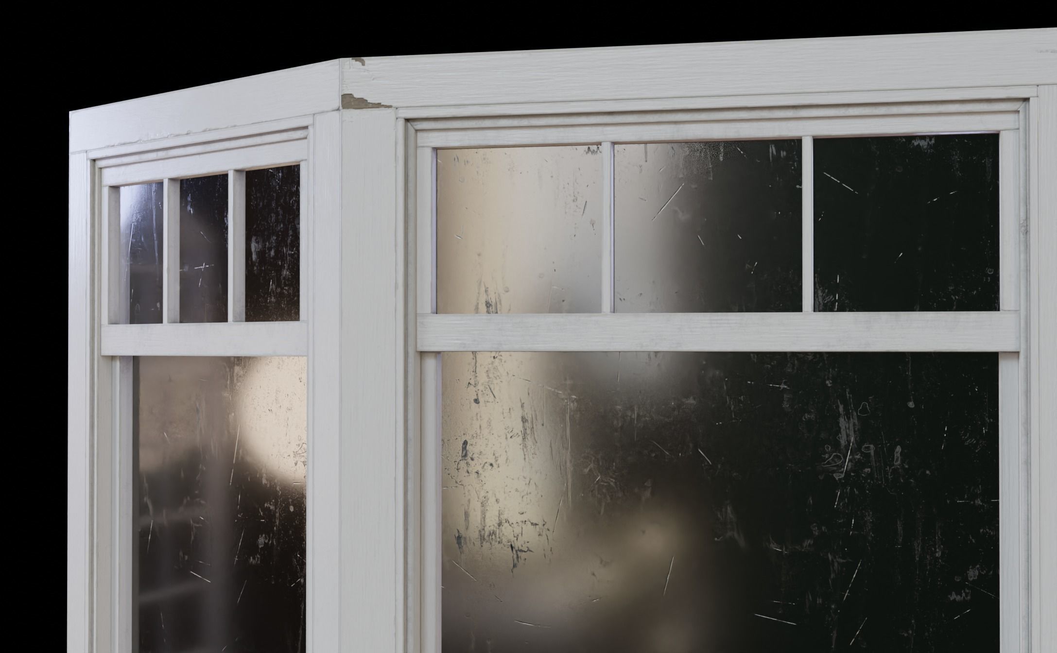 20 old windows pack Low-poly 3D model_47