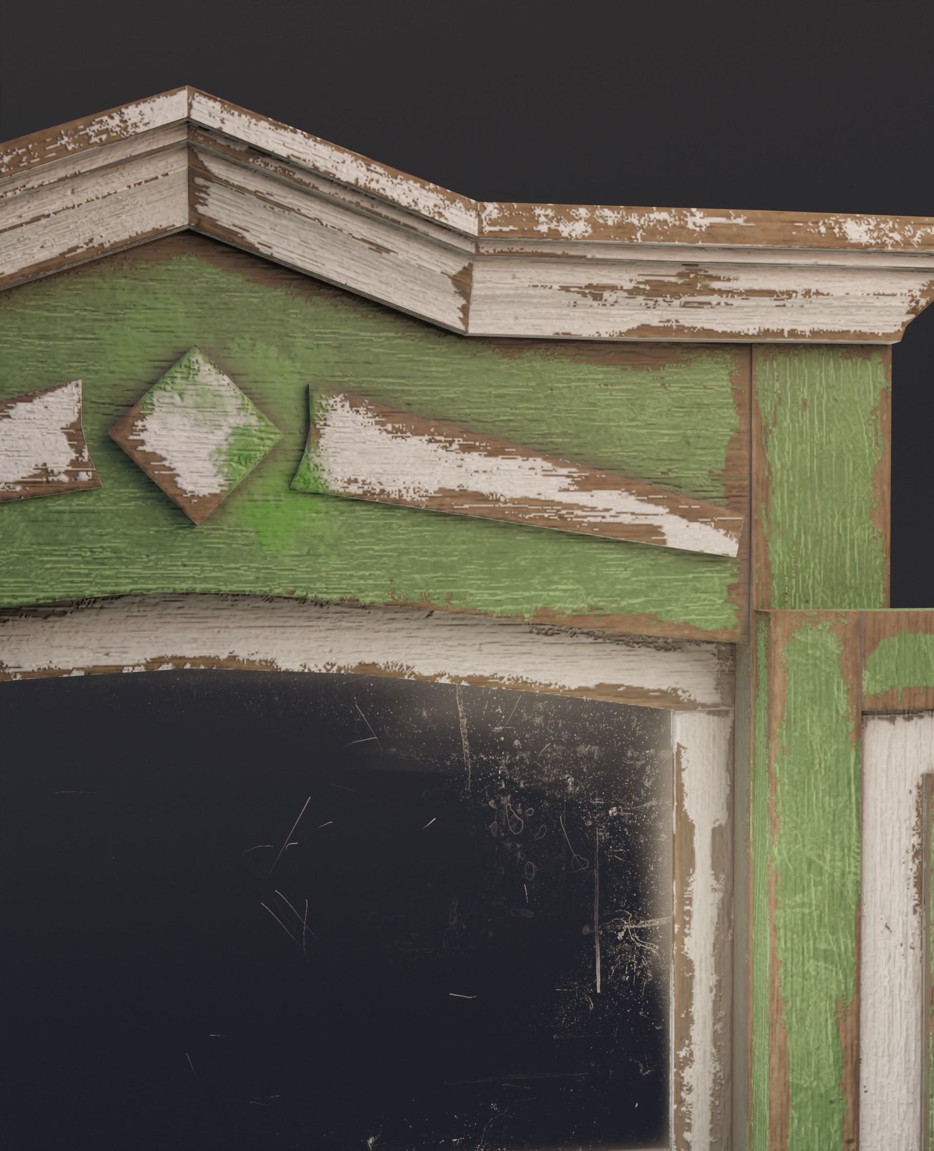 20 old windows pack Low-poly 3D model_26